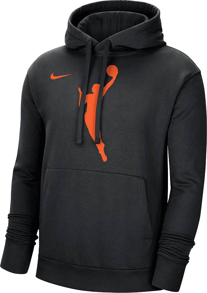 WNBA Licensed Orange Logo Hoodie Men's Size 2XL