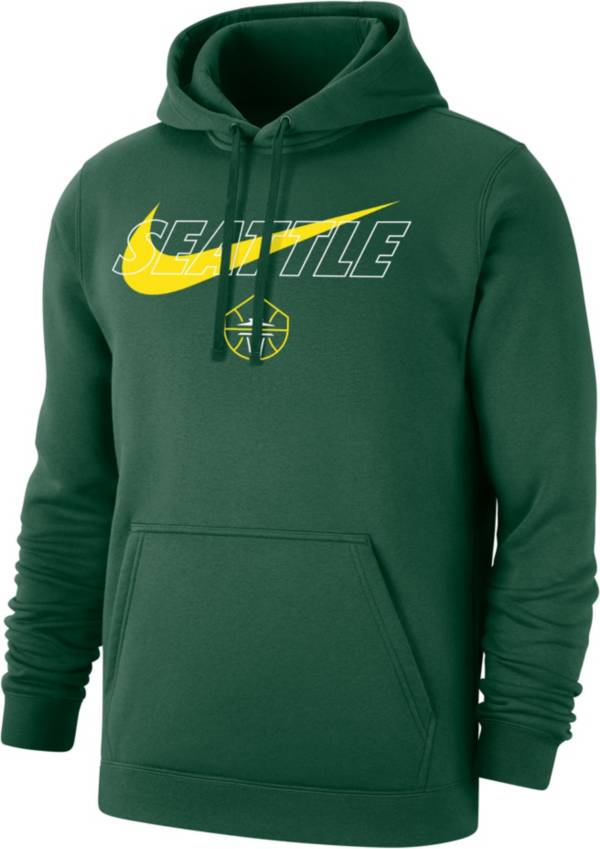 Nike Golden State Warriors City Edition Logo Fleece Hoodie