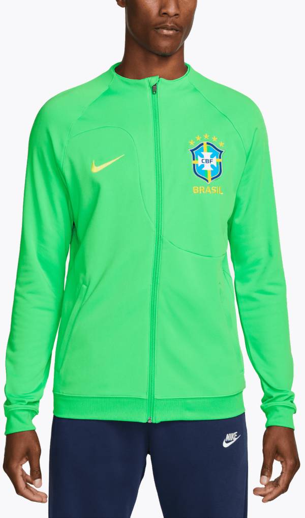Nike Brazil '22 Green Anthem Jacket | Dick's Sporting Goods