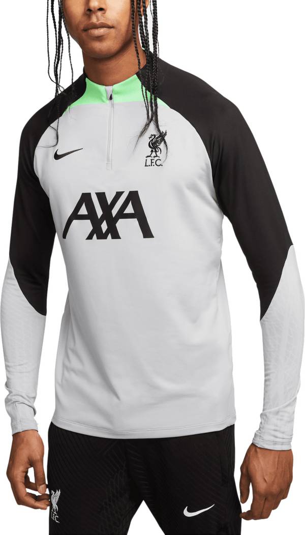 Nike Liverpool FC 2023 Grey Pullover Training Shirt