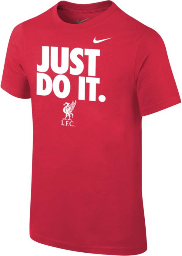 Nike Youth Liverpool FC '22 Just Do It Red T-Shirt product image