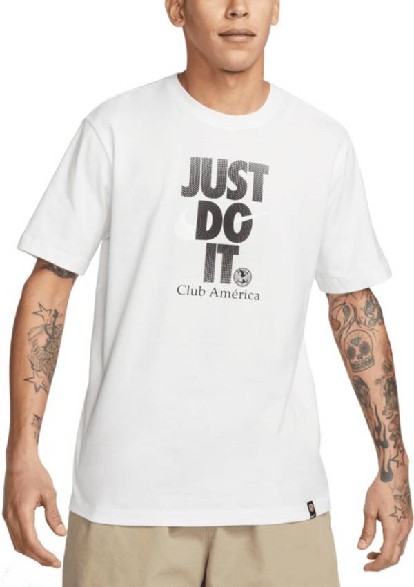 Preescolar suicidio Faceta Nike Club America Just Do It Off White T-Shirt | Dick's Sporting Goods