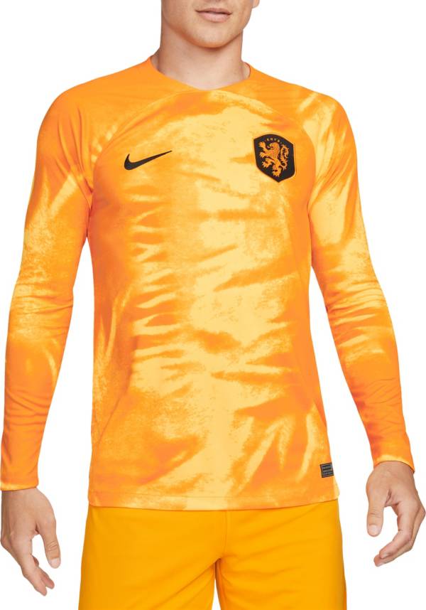 Contar occidental excitación Nike Netherlands '22 Home Replica Long Sleeve Jersey | Dick's Sporting Goods