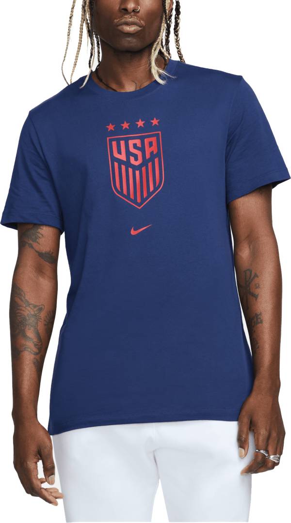 Team usa nike soccer hotsell crest t-shirt - white