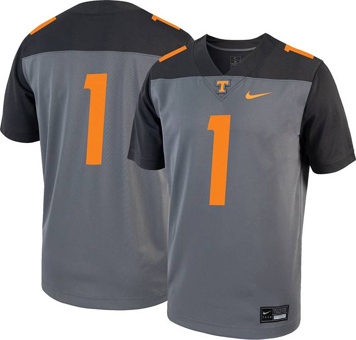 Nike Toddler Tennessee Volunteers #1 Untouchable Game Football Jersey - Grey - 3T Each