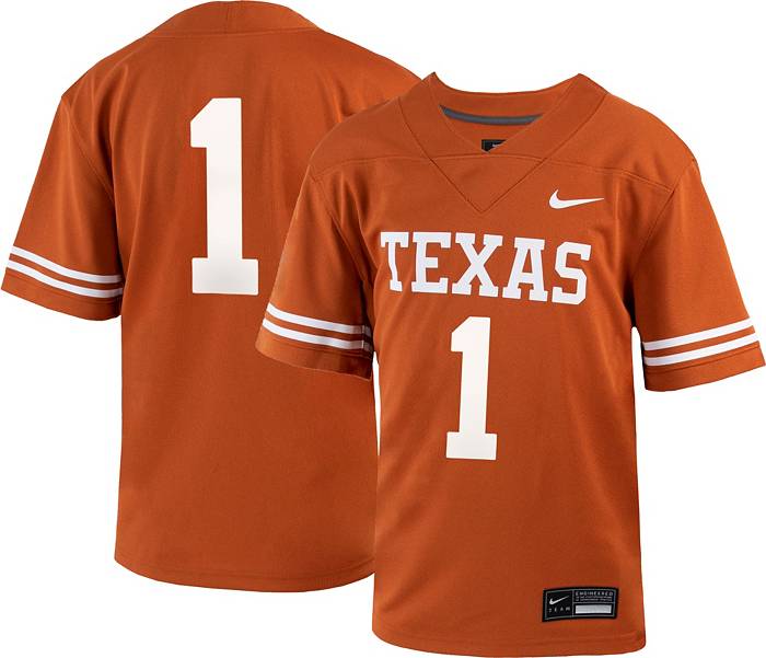 Toddler Texas Longhorns Burnt Orange Replica Football Jersey