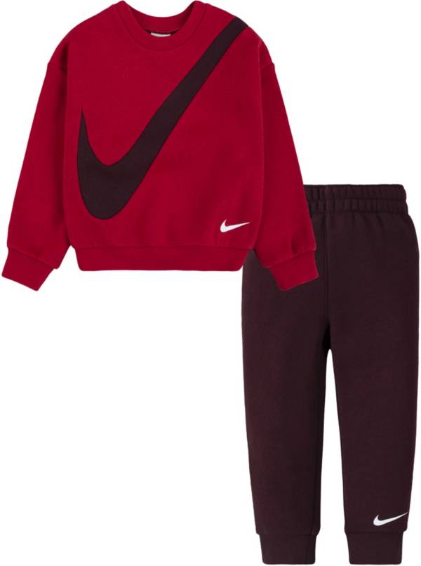Nike Toddler Swoosh Essentials Fleece Crewneck and Joggers Set product image