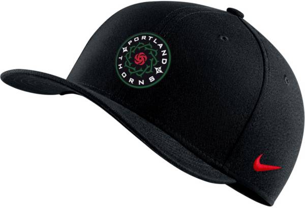Nike Portland Thorns Swoosh Black Flex Hat product image