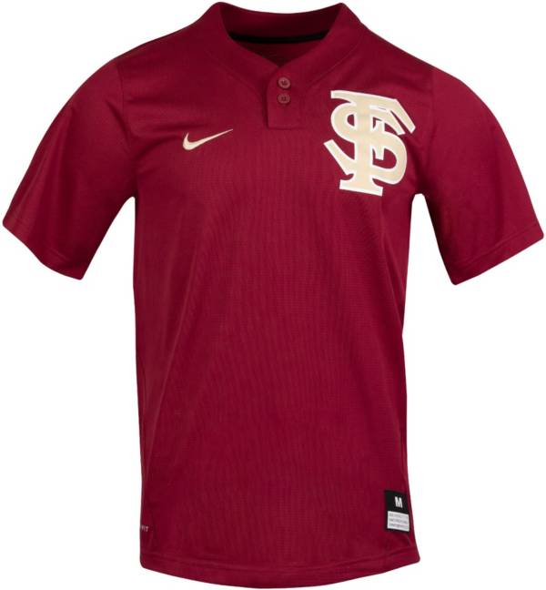 Nike Florida State Seminoles Garnet Two Button Replica Softball Jersey product image