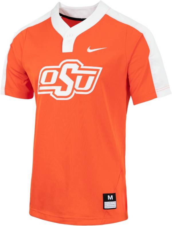 Nike Oklahoma State Cowgirls Orange Two Button Replica Softball Jersey product image