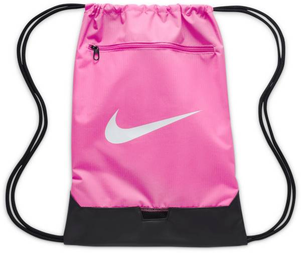 NIKE BRASILIA 9.5 TRAINING GYM SACK (18L) BLACK COLOR DM3978-010