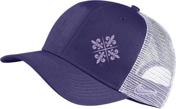 Nike Racing Louisville FC 2023 Logo Purple Snapback Adjustable Trucker Hat
