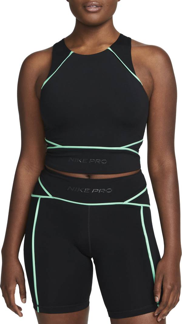 Nike Pro Crop Length.