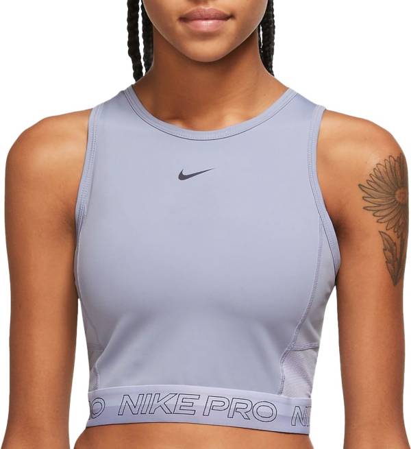 Hesje noodzaak Onverbiddelijk Nike Women's Pro Dri-FIT Femme Cropped Tank Top | Dick's Sporting Goods