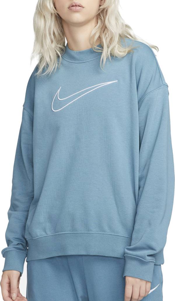 Nike Dri-FIT Get Fit Women's French Terry Graphic Crew-Neck Sweatshirt