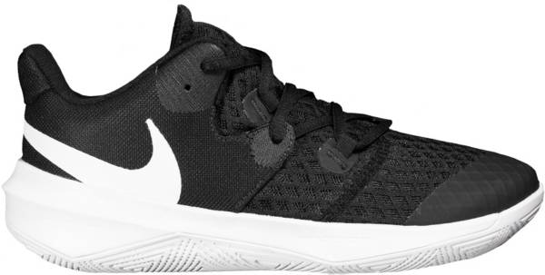 Black and white nike volleyball outlet shoes