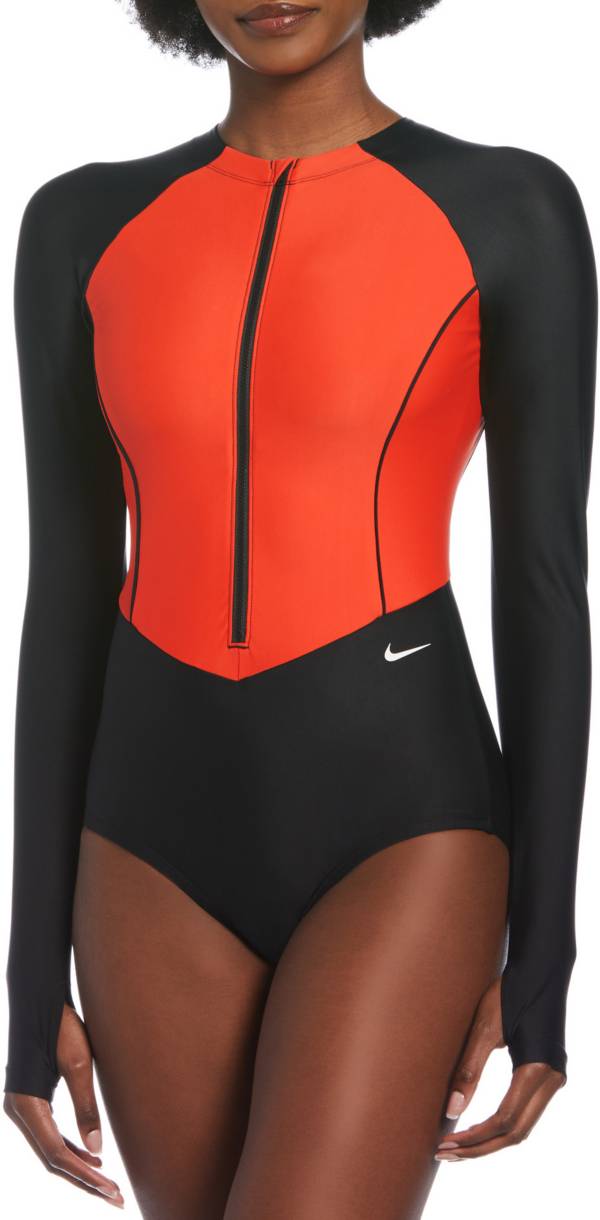 Nike HydraLock Sculpt Women's Mesh Racerback 1-Piece Swimsuit