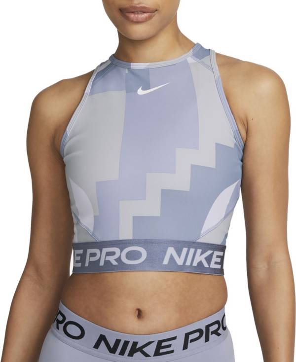 Nike Pro Dri-FIT Women's Cropped Training Tank Top. Nike FI