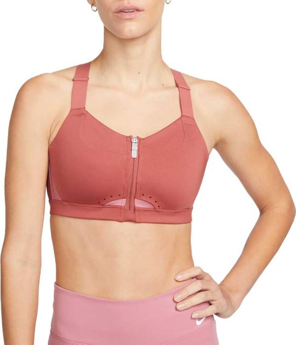 Indvending Okklusion Udstyr Nike Women's Dri-FIT Alpha High-Support Padded Zip-Front Sports Bra |  Dick's Sporting Goods