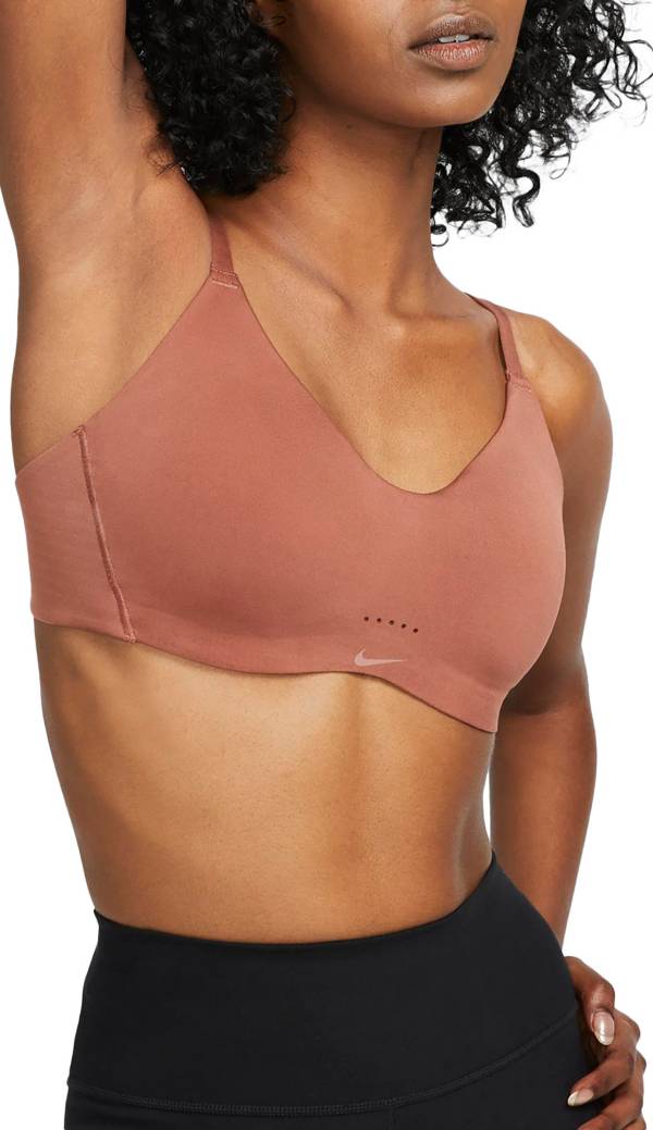 Топ Женский Nike W NK ALATE MINIMALIST BRA Черный DM0526-010