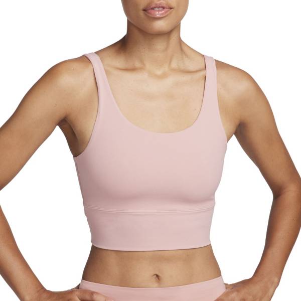 Nike Women's Dri-FIT Alate Solo Light Support Non-Padded Longline Sports  Bra