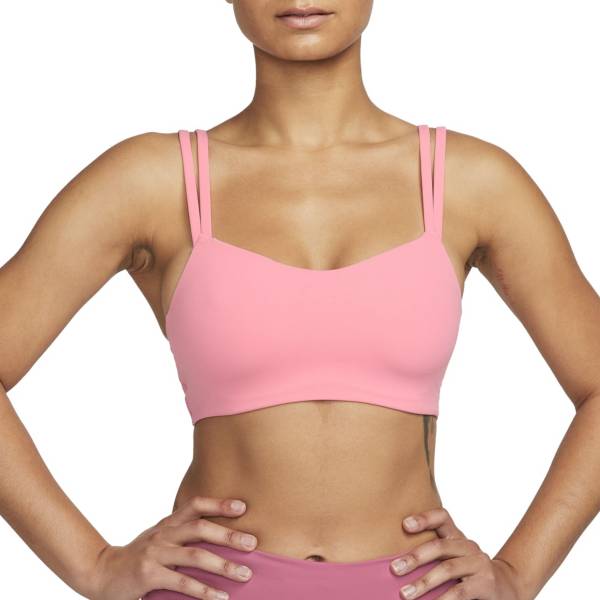 Coral nike sports bra online
