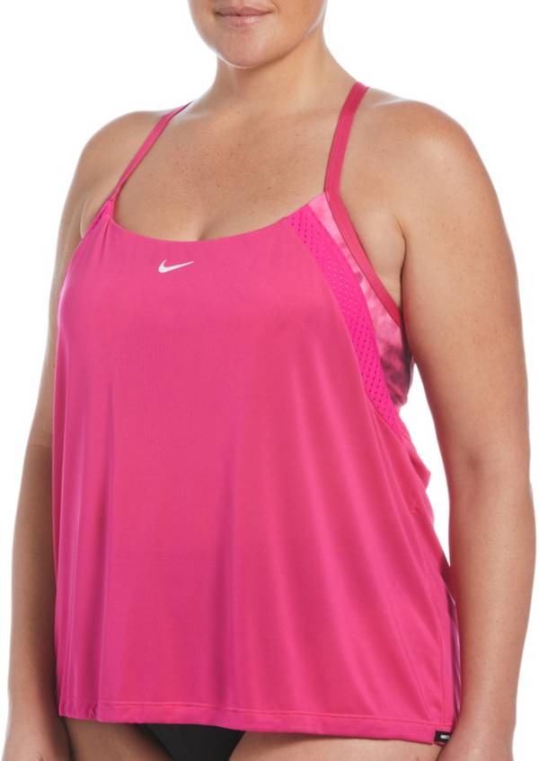 Nike / Women's Plus Size V-Neck Tankini Top