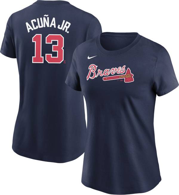 nike women's atlanta braves shirt