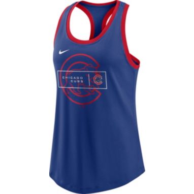 sorry, Nike Women's Chicago Cubs Blue Racerback Tank Top is currently out of stock