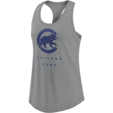 sorry, Nike Women's Chicago Cubs Gray Racerback Tank Top is currently out of stock
