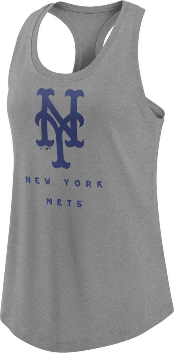 Nike Women's New York Mets Gray Racerback Tank Top product image