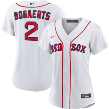 sorry, Nike Women's Boston Red Sox Xander Bogaerts #2 White Cool Base Jersey is currently out of stock