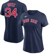 Youth Nike Gold/Light Blue Boston Red Sox City Connect Wordmark T-Shirt Size: Medium