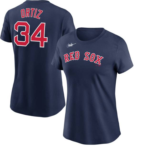 Nike Women's Boston Red Sox David Ortiz #34 Navy T-Shirt product image