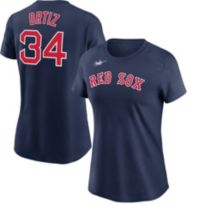 Dick's Sporting Goods Nike Women's Boston Red Sox White 2021 City Connect  V-Neck T-Shirt
