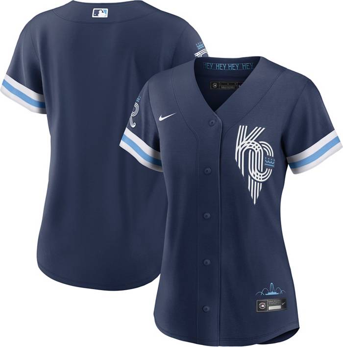 Nike MLB Atlanta Braves Official Replica Jersey City Connect Blue