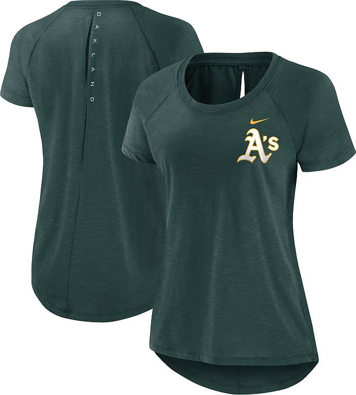 Nike Women's Oakland Athletics Green Summer Breeze T-Shirt
