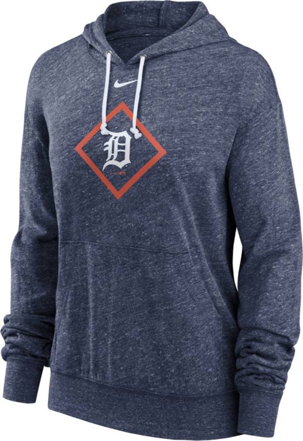 Nike Women's Detroit Tigers Navy Vintage Diamond Icon Hoodie