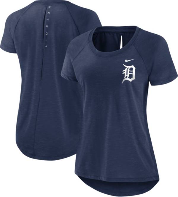 Nike Women's Detroit Tigers Navy Summer Breeze T-Shirt product image