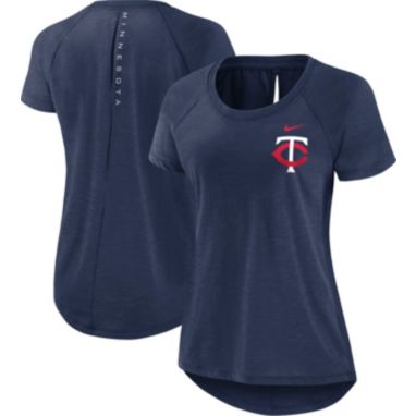 sorry, Nike Women's Minnesota Twins Navy Summer Breeze T-Shirt is currently out of stock