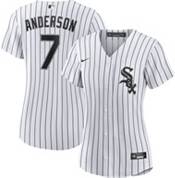 Nike Women's Chicago White Sox Tim Anderson #7 White Cool Base Jersey