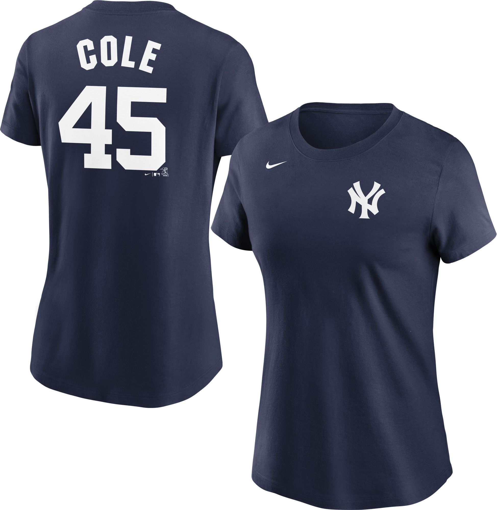 Nike Women's New York Yankees Gerrit Cole #45 Navy T-Shirt product image