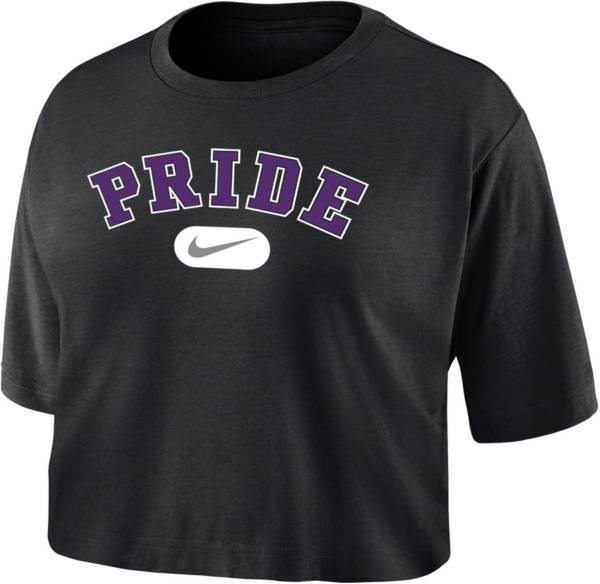 Nike Women's Orlando Pride Black Dri-FIT Cotton Crop T-Shirt product image
