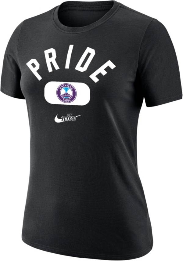 Nike Women's Orlando Pride Team Wordmark Black T-Shirt product image