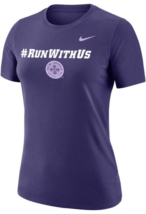 Nike Women's Racing Louisville FC Mantra Purple T-Shirt product image