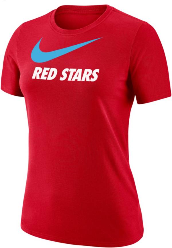 Nike Women's Chicago Red Stars Swoosh Dri-FIT Alternate Red T-Shirt product image