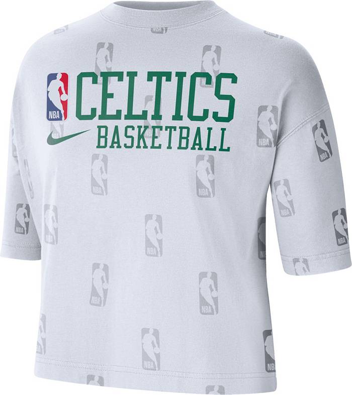 Nike Men's Boston Celtics Green Essential Courtside T-Shirt, Large
