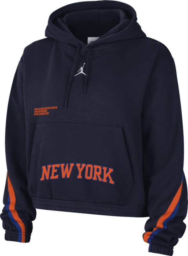 New york knicks nike cheap courtside hoodie