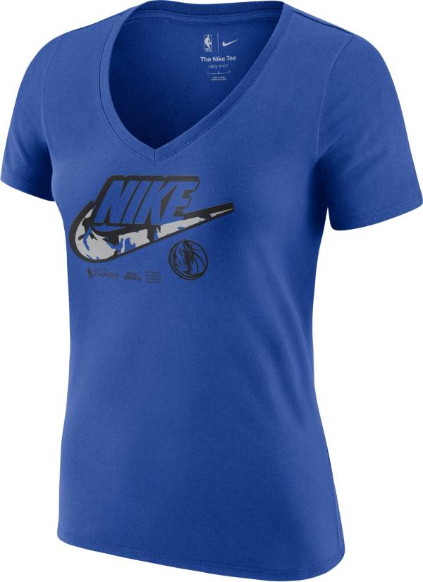 Nike Women's Dallas Mavericks Royal Dri-Fit T-Shirt product image