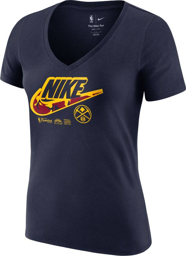 Nike Women's Denver Nuggets Navy Dri-Fit T-Shirt product image